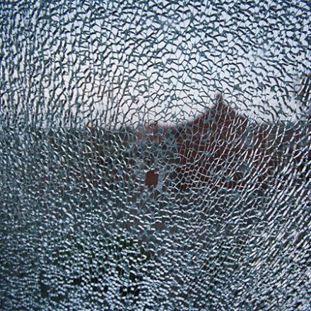 UK Double Glazing - Broken Glass
